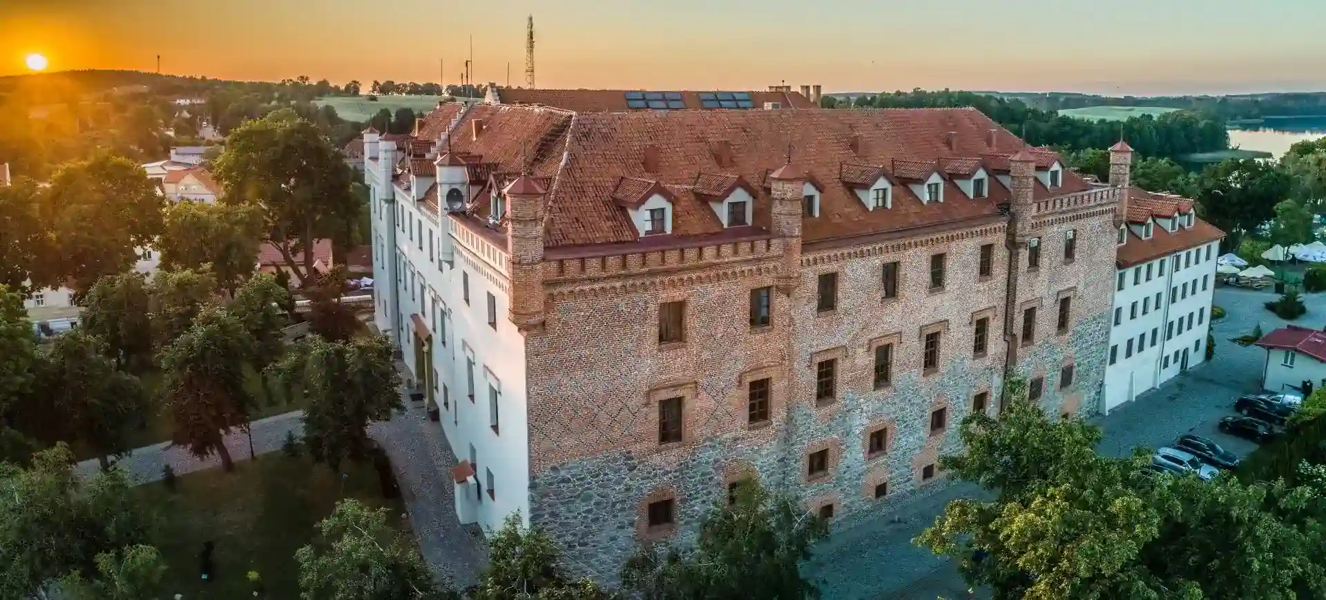 Vista del Hotel Zamek Ryn